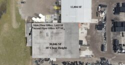 47,000 SF Industrial Building on 10 Acres, 400′ of HWY 401 Exposure – Woodstock